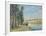 The Loing at Moret; Le Loing a Moret, 1885-Alfred Sisley-Framed Giclee Print