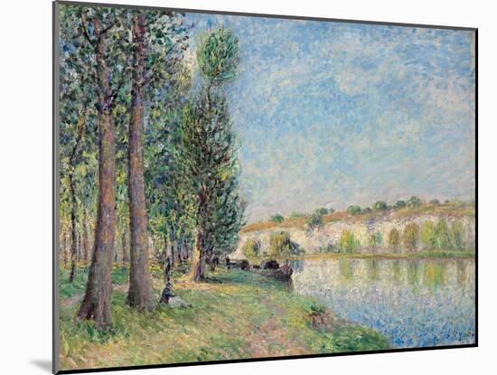 The Loing at Moret; Le Loing a Moret, 1885-Alfred Sisley-Mounted Giclee Print