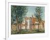 The Loing at Moret, September Morning-Alfred Sisley-Framed Giclee Print