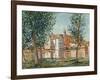 The Loing at Moret, September Morning-Alfred Sisley-Framed Giclee Print