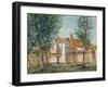 The Loing at Moret, September Morning-Alfred Sisley-Framed Giclee Print