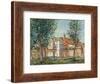 The Loing at Moret, September Morning-Alfred Sisley-Framed Giclee Print