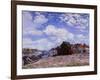 The Loing at Saint-Mammès-Alfred Sisley-Framed Giclee Print