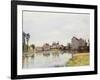 The Loing Below the Pont De Moret, 1892-Alfred Sisley-Framed Giclee Print