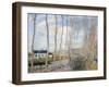 The Loing Canal, 1892-Alfred Sisley-Framed Giclee Print