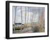 The Loing Canal, 1892-Alfred Sisley-Framed Giclee Print