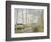 The Loing's Canal-Alfred Sisley-Framed Giclee Print