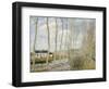 The Loing's Canal-Alfred Sisley-Framed Giclee Print