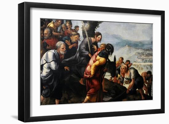 The Lokhorst Triptych, C. 1526-Jan van Scorel-Framed Giclee Print