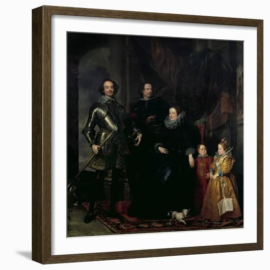 The Lomellini Family, C.1626-27-Sir Anthony Van Dyck-Framed Giclee Print