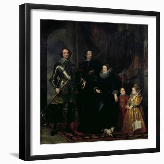 The Lomellini Family, C.1626-27-Sir Anthony Van Dyck-Framed Giclee Print