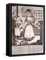 The London Al - N's Taste, or Pretty Sally of the Chop-House, 1750-null-Framed Stretched Canvas
