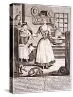 The London Al - N's Taste, or Pretty Sally of the Chop-House, 1750-null-Stretched Canvas