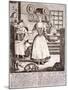 The London Al - N's Taste, or Pretty Sally of the Chop-House, 1750-null-Mounted Giclee Print