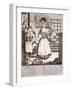 The London Al - N's Taste, or Pretty Sally of the Chop-House, 1750-null-Framed Giclee Print