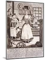 The London Al - N's Taste, or Pretty Sally of the Chop-House, 1750-null-Mounted Giclee Print