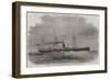 The London and Edinburgh Shipping Company's New Steam-Ship Oscar-Edwin Weedon-Framed Giclee Print