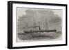 The London and Edinburgh Shipping Company's New Steam-Ship Oscar-Edwin Weedon-Framed Giclee Print