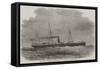 The London and Edinburgh Shipping Company's New Steam-Ship Oscar-Edwin Weedon-Framed Stretched Canvas