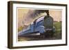 The London and North Eastern Railway's "Coronation" Express-null-Framed Art Print