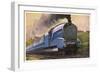 The London and North Eastern Railway's "Coronation" Express-null-Framed Art Print