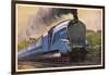 The London and North Eastern Railway's "Coronation" Express-null-Framed Art Print