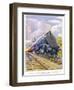 The London and North Eastern Railway's "Flying Scotsman" Express-R.m. Clark-Framed Photographic Print