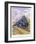 The London and North Eastern Railway's "Flying Scotsman" Express-R.m. Clark-Framed Photographic Print