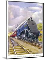 The London and North Eastern Railway's "Flying Scotsman" Express-R.m. Clark-Mounted Photographic Print