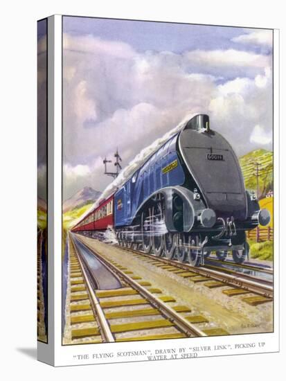 The London and North Eastern Railway's "Flying Scotsman" Express-R.m. Clark-Stretched Canvas