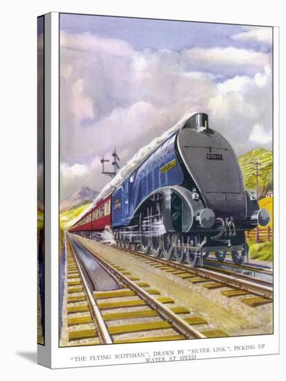 The London and North Eastern Railway's "Flying Scotsman" Express-R.m. Clark-Stretched Canvas
