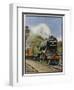 The London and North Eastern Railway's "Flying Scotsman" Express-Barnard Way-Framed Art Print