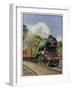 The London and North Eastern Railway's "Flying Scotsman" Express-Barnard Way-Framed Art Print