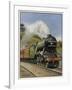 The London and North Eastern Railway's "Flying Scotsman" Express-Barnard Way-Framed Art Print