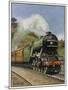 The London and North Eastern Railway's "Flying Scotsman" Express-Barnard Way-Mounted Art Print