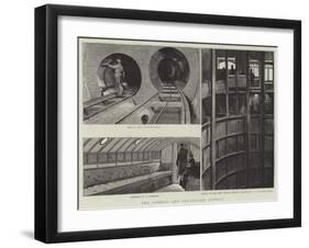 The London and Southwark Subway-null-Framed Giclee Print