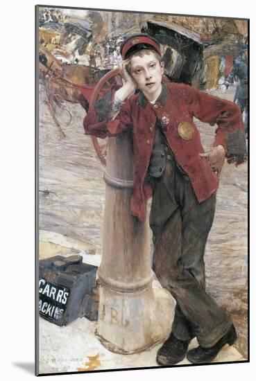 The London Bootblack, 1882-Jules Bastien-Lepage-Mounted Giclee Print