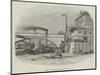 The London Bridge Steam Wharf-null-Mounted Giclee Print