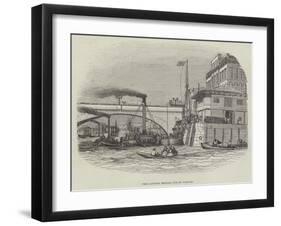 The London Bridge Steam Wharf-null-Framed Giclee Print