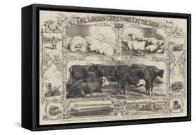 The London Christmas Cattle Show of 1858-Harrison William Weir-Framed Stretched Canvas