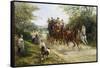 The London Coach-Heywood Hardy-Framed Stretched Canvas