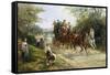 The London Coach-Heywood Hardy-Framed Stretched Canvas