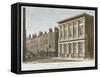 The London Commercial Sale Rooms and Mincing Lane, City of London, 1813-George Shepherd-Framed Stretched Canvas