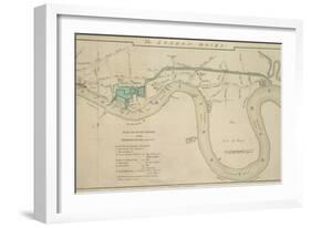 The London Docks-null-Framed Giclee Print