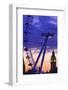 The London Eye and Big Ben, London, England, United Kingdom, Europe-Neil Farrin-Framed Photographic Print