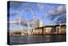 The London Eye, London-Peter Thompson-Stretched Canvas