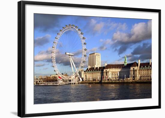 The London Eye, London-Peter Thompson-Framed Photographic Print