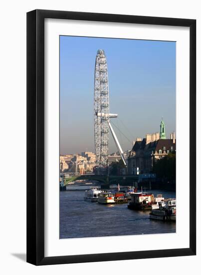 The London Eye, London-Peter Thompson-Framed Photographic Print