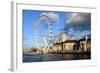 The London Eye, London-Peter Thompson-Framed Photographic Print