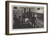 The London Fire Brigade, Steam Fire-Engine Going to a Riverside Fire-William Bazett Murray-Framed Giclee Print